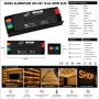 Sursa Alimentare LED 24V 400W 16.6A Slim cu Conectare Rapida