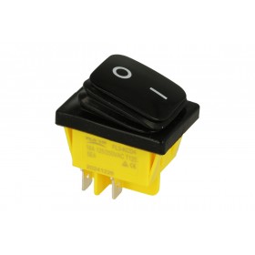 Intrerupator rocker ON-OFF 4 pini 250VAC 16A fara iluminare