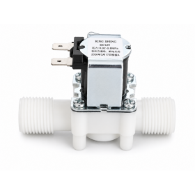 Valva electromagnetica 12VDC pentru apa /aer, NC, 1/2"