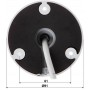 Camera Dahua IP, 2MP, CMOS 1/2.8" 2.8mm 4 Led IR 80m, MicroSD