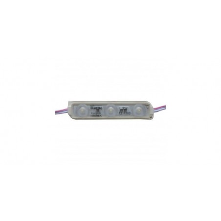 Modul 3 LED 7818-2835, 2W, alb rece