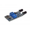 Senzor de flacara IR 2 canale digitale compatibil arduino