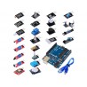 Kit 24 senzori in cutie de plastic. Arduino UNO R3 cu cablu