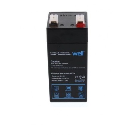 Acumulator plumb acid 4V 4.5 AH, Well