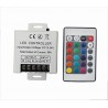 Controller led RGB 12-24V 12A/CH cu telecomanda 24 taste