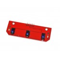 Modul senzor TCRT5000 infrarosu  cu 3 module pe aceeasi placa OKY3517-1 Modul senzor TCRT5000 infrarosu cu 3 module pe aceeasi placa