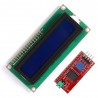 Display LCD 1602 albastru + adaptor I2C OKY4005