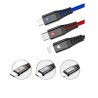 Cablu incarcare telefon USB la micro Type C Lightning Konfulon