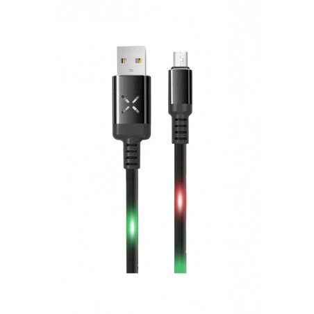 Cablu incarcare telefon USB micro 2A Konfulon DC09M alb