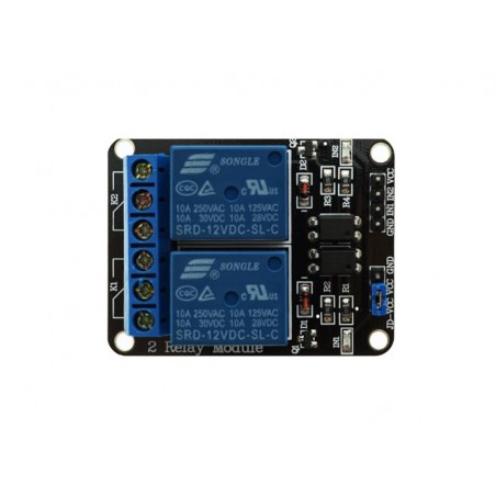 Modul 2 relee 12V comanda prin optocuplor 10105223